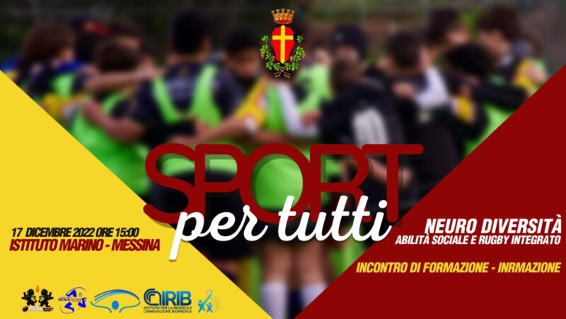 Incontro sulle neurodiversità e rugby integrato