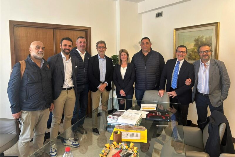 Visita all'Assessorato regionale allo Sport